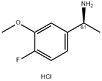 (S)-1-(4-氟-3-甲氧基苯基)乙胺盐酸盐