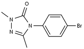 4-(4-Bromophenyl)-2,5-dimethyl-2,4-dihydro-3H-1,2,4-triazol-3-one